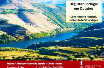 Enoturismo de excelência em Portugal, em roteiros da Winelands com Rogerio Ruschel, editor de In Vino Viajas como guia