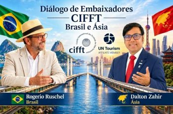 Diálogo de Embaixadores do CIFFT: uma ponte de amizade entre Dalton Zahir (Ásia) e Rogerio R. Ruschel (Brasil)
